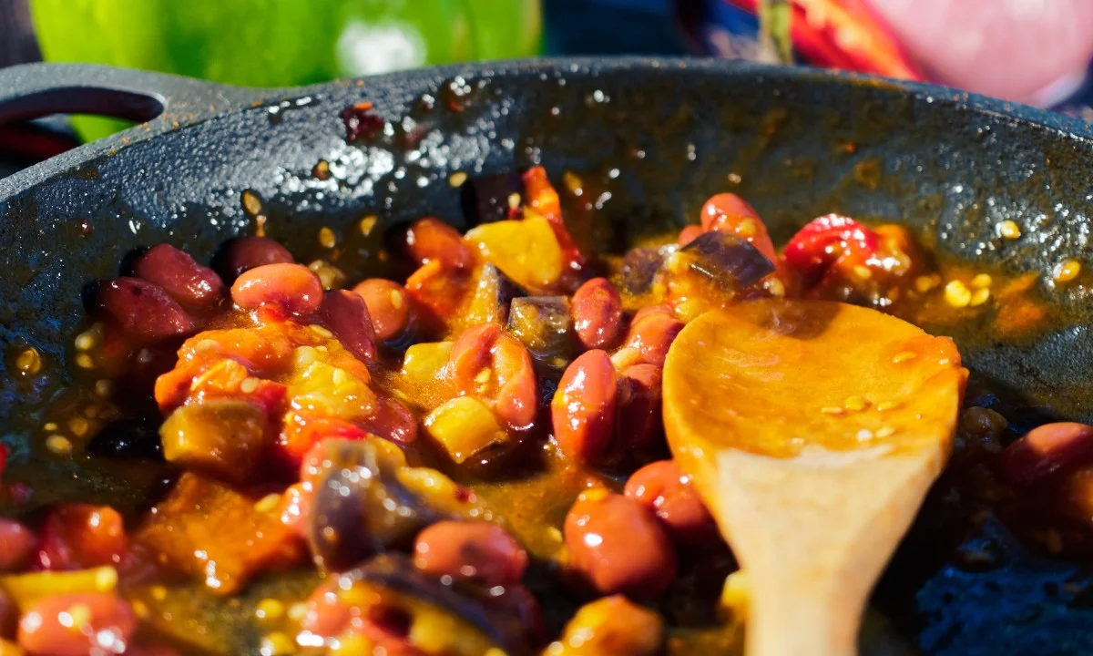 Een chili zonder vlees is net zo lekker als de variant met