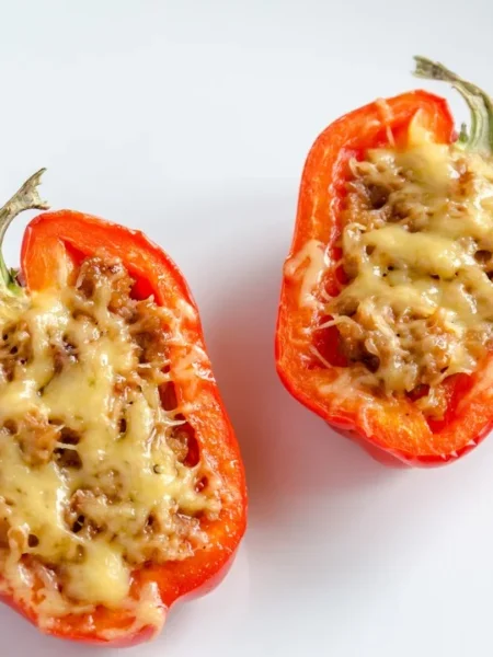 Het recept voor Gevulde paprika's uit de slowcooker