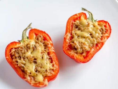 Het recept voor Gevulde paprika's uit de slowcooker