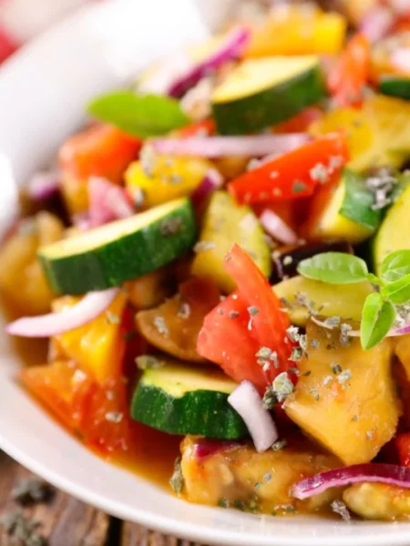 Het recept voor Ratatouille uit de slowcooker