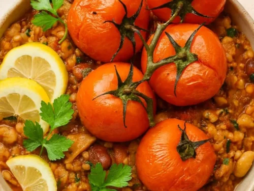 Het recept voor Stoofschotel met parelgort uit de slowcooker