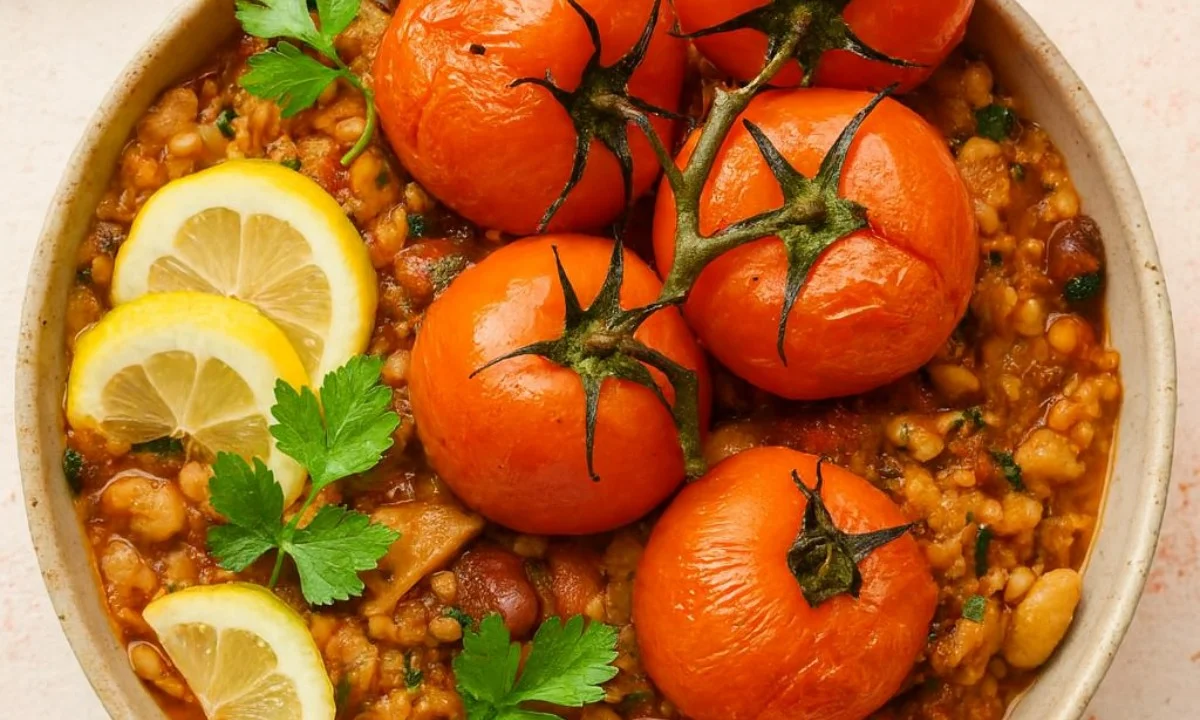 Het recept voor Stoofschotel met parelgort uit de slowcooker