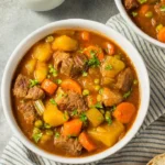 Het recept voor een runderstoof uit de slowcooker