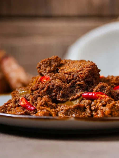 Het recept voor rendang uit de slowcooker